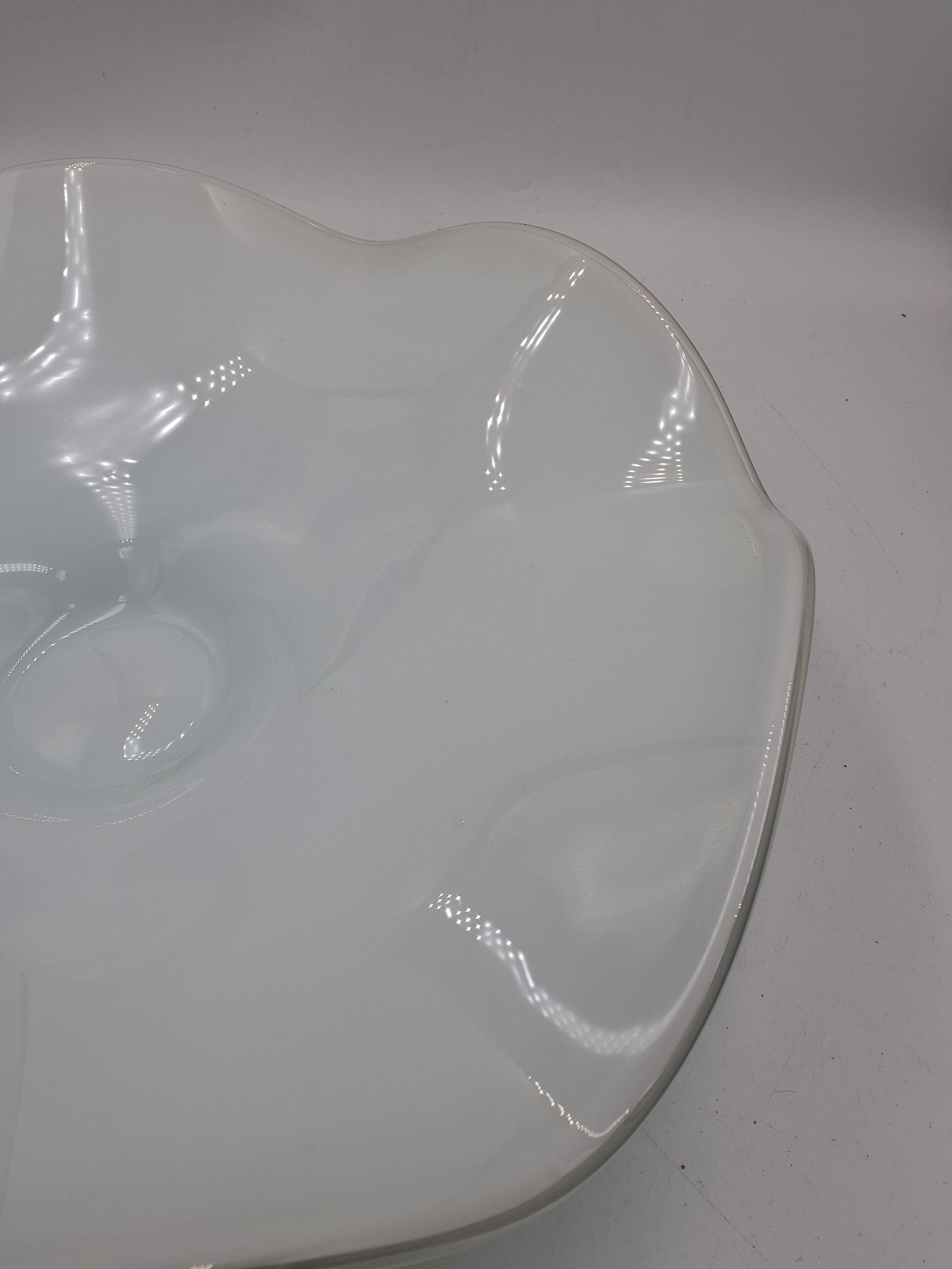 Stor glas skål